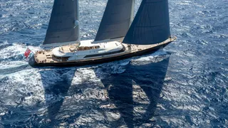 €6M price drop on 56m Perini Navi ketch Asahi